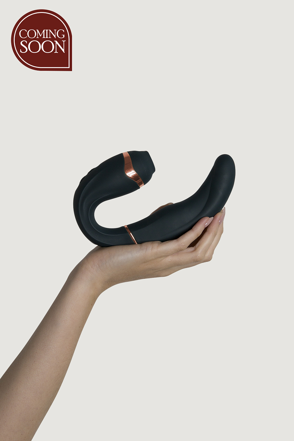 Вибратор с вакуумно-волновым стимулятором клитора Adrien Lastic My G, черный  11305 - Adrien Lastic - Вибраторы на клитор и точку-G - Купить