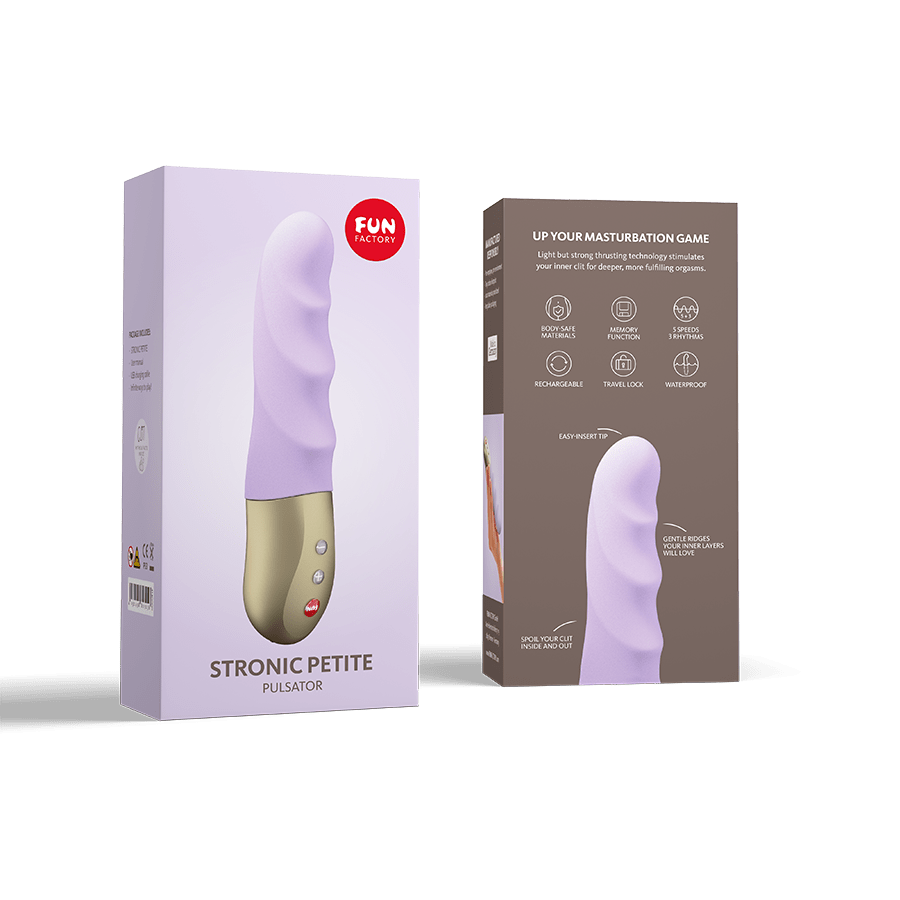 Мини-пульсатор STRONIC PETITE Fun Factory - Сиреневый Мини-пульсатор STRONIC PETITE Fun Factory - Сиреневый