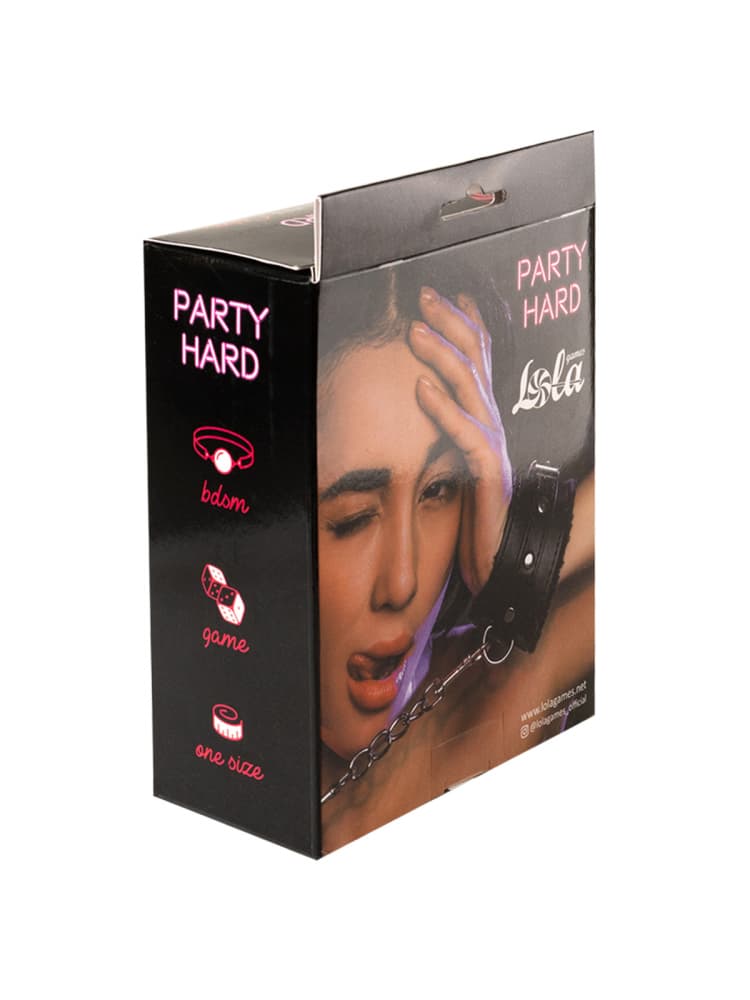 Наручники PARTY HARD CALM - Черный Наручники PARTY HARD CALM - Черный