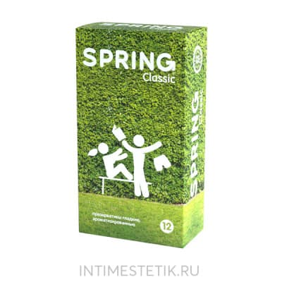 SPRING CLASSIC - презервативы классические - 12 шт. SPRING CLASSIC - презервативы классические - 12 шт.