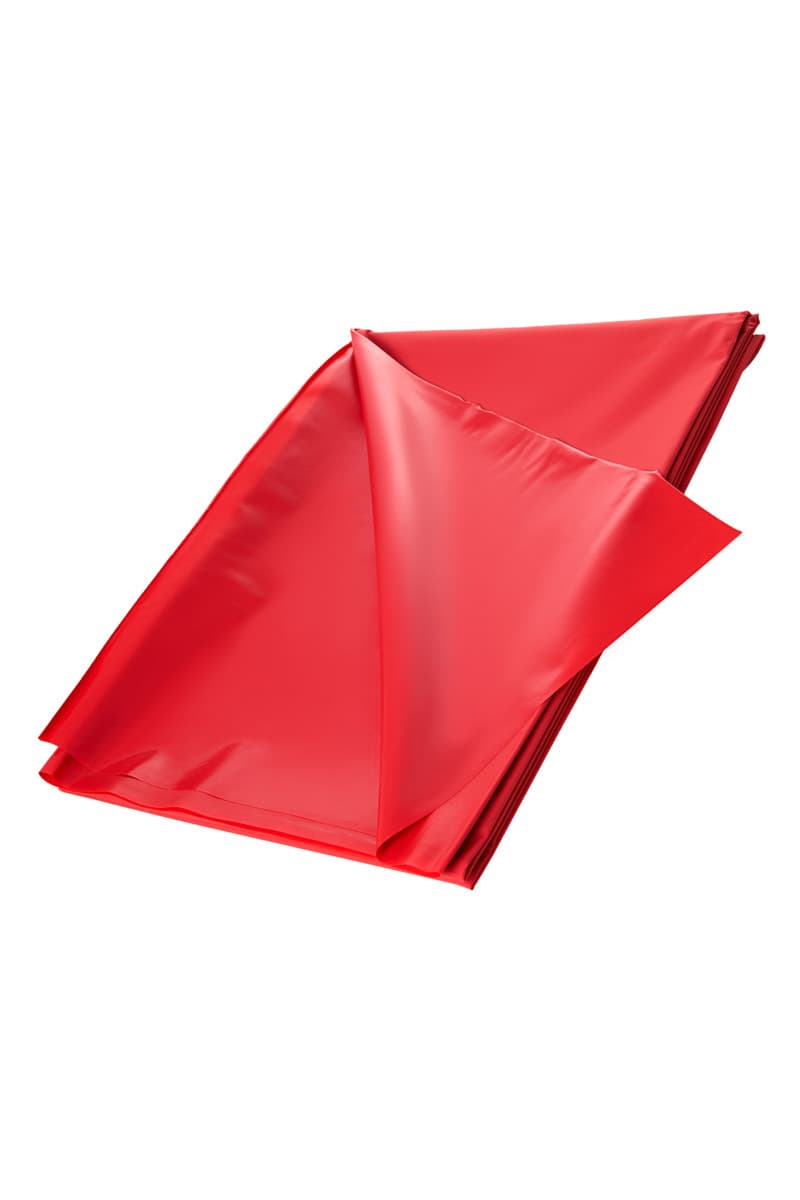 Виниловая простыня BLACK&RED BY TOYFA для секса - Красный