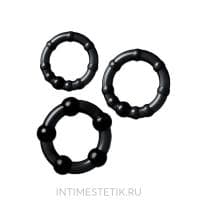 Набор эрекционных колец разного диаметра