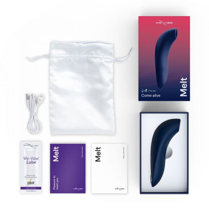 We-Vibe Melt вакуумно-волновой стимулятор - Синий We-Vibe Melt вакуумно-волновой стимулятор - Синий
