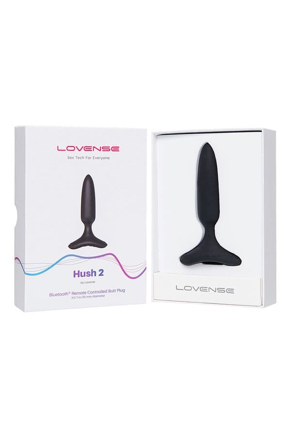 Анальная пробка с мобильным управлением LOVENSE HUSH 2 - XS Анальная пробка с мобильным управлением LOVENSE HUSH 2 - XS