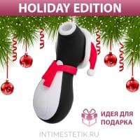 NEW! Satisfyer Pro Penguin Holiday Edition - вакуумный стимулятор клитора