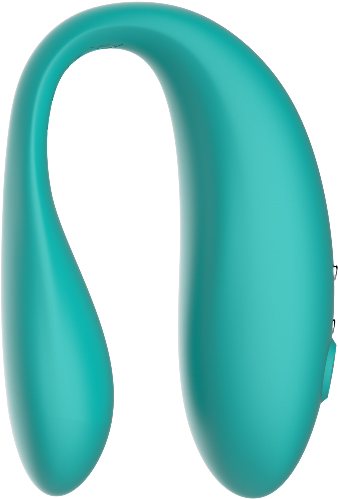TWEEN Amovibe - вибратор для пар с мобильным управлением - Бирюзовый