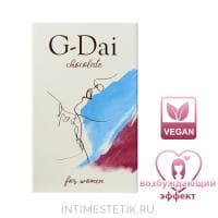 Шоколад с афродизиаками G-DAI для женщин, 15 г Шоколад с афродизиаками G-DAI для женщин, 15 г