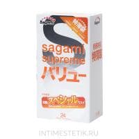 Ультратонкие презервативы SAGAMI Xtreme 0.04 мм, 24 шт.