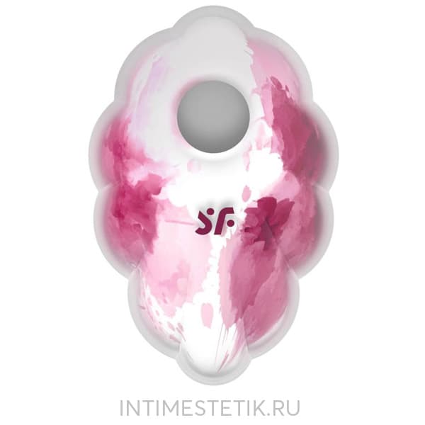 Вакуумно-волновой стимулятор Cloud Dancer Satisfyer с вибрацией - Винный Вакуумно-волновой стимулятор Cloud Dancer Satisfyer с вибрацией - Винный