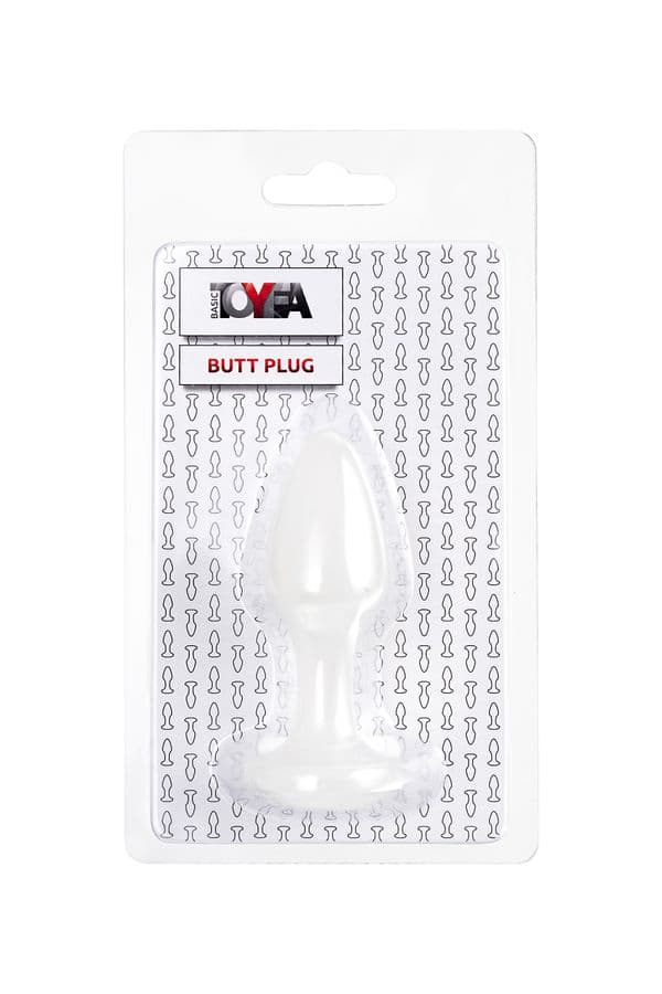 Светящаяся в темноте анальная втулка TOYFA из акрила - Размер S Светящаяся в темноте анальная втулка TOYFA из акрила - Размер S
