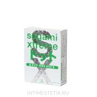 Презервативы с рельефом из точек SAGAMI Xtreme Type-E, 3 шт.