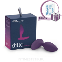 WE-VIBE Ditto Анальная вибровтулка (фиолетовая) WE-VIBE Ditto Анальная вибровтулка (фиолетовая)