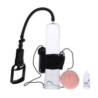 Penis Enlargerment System - вакуумная помпа для члена с насадкой и вибрацией