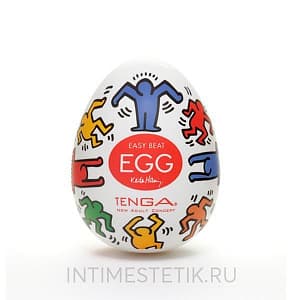 TENGA&Keith Haring Egg Мастурбатор яйцо Dance