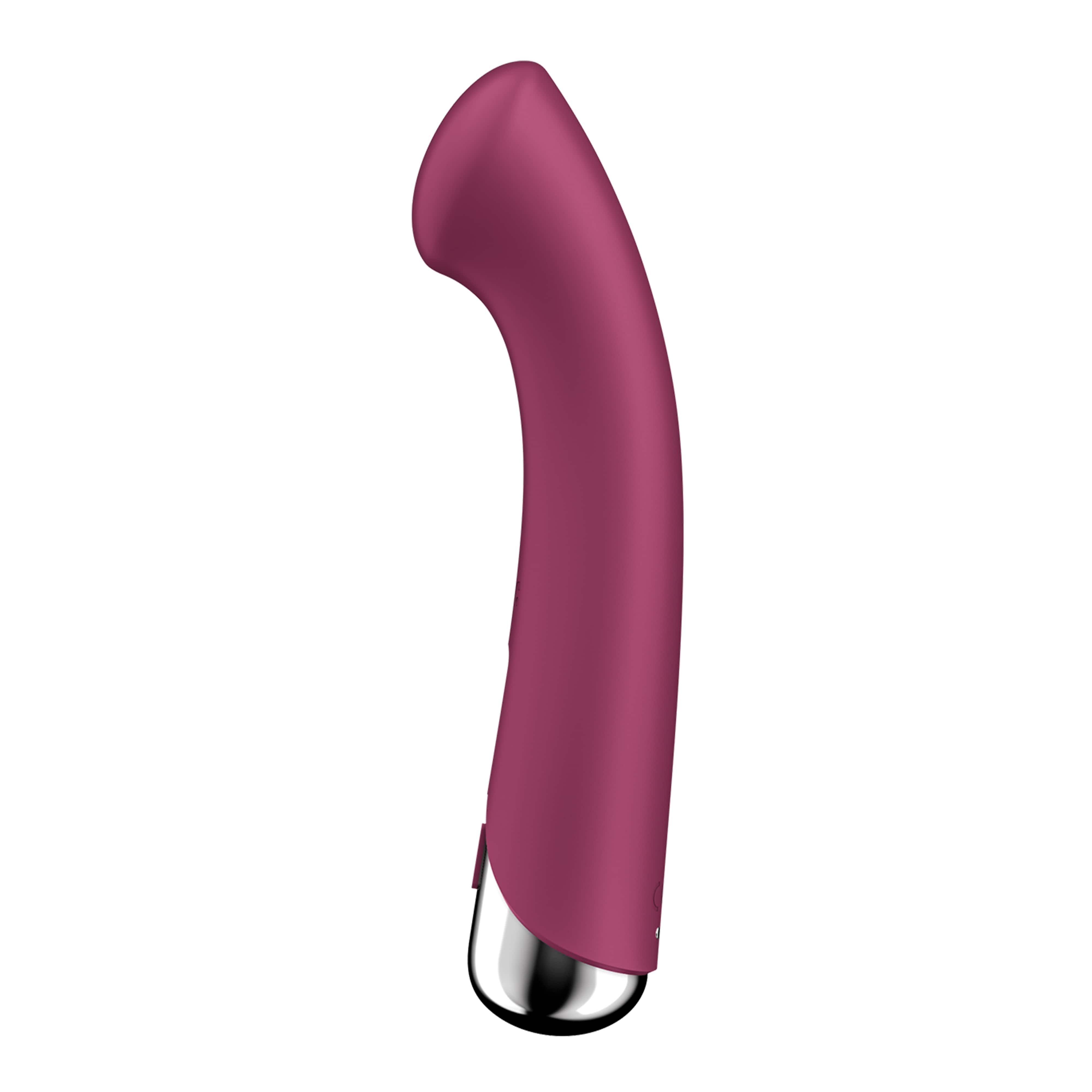 Spinning G-Spot 1 Satisfyer - вибратор для точки G с ротацией - Винный Spinning G-Spot 1 Satisfyer - вибратор для точки G с ротацией - Винный