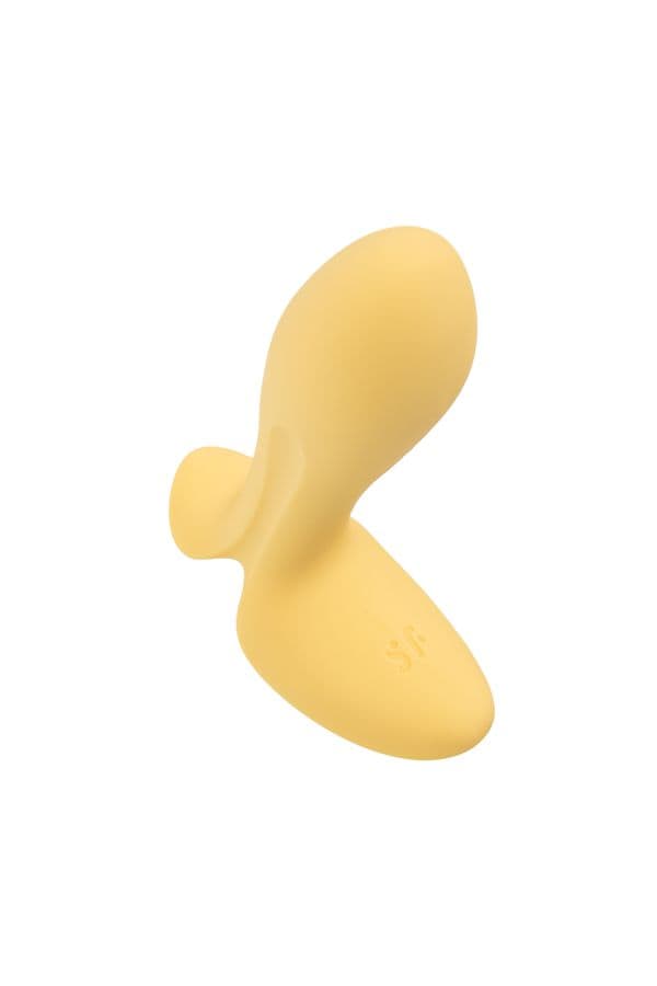 Satisfyer Intensity Plug - анальный плаг с приложением - Желтый Satisfyer Intensity Plug - анальный плаг с приложением - Желтый