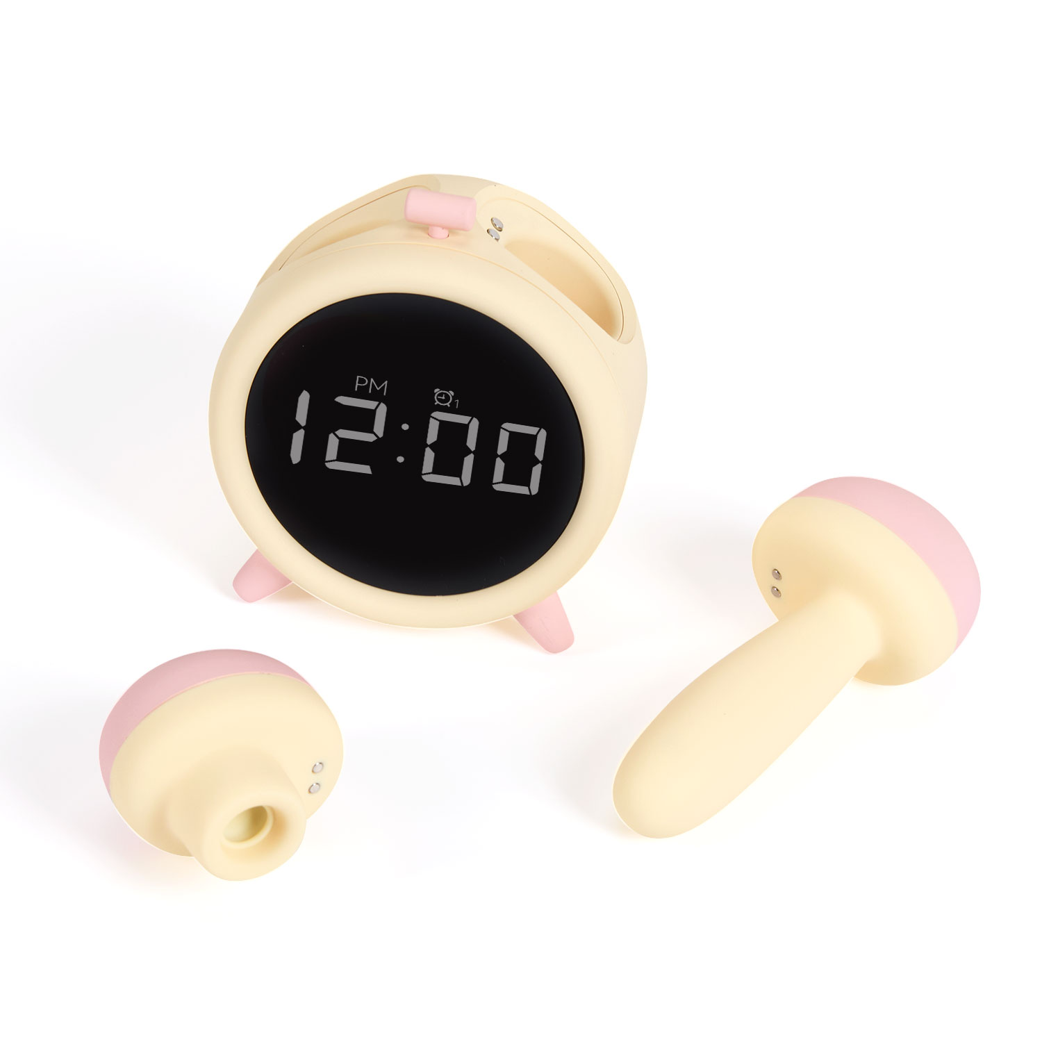 BeYourLover Naughty Clock - умный секс-будильник 3в1 - Желтый