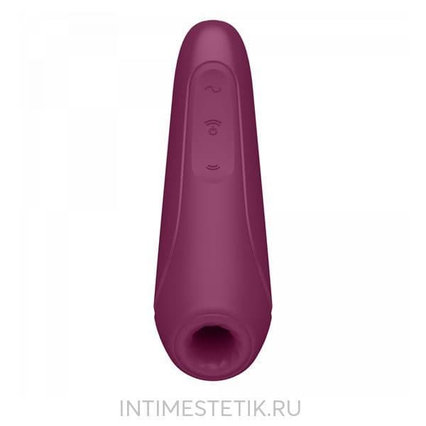 Satisfyer Curvy 1+ - бордовый