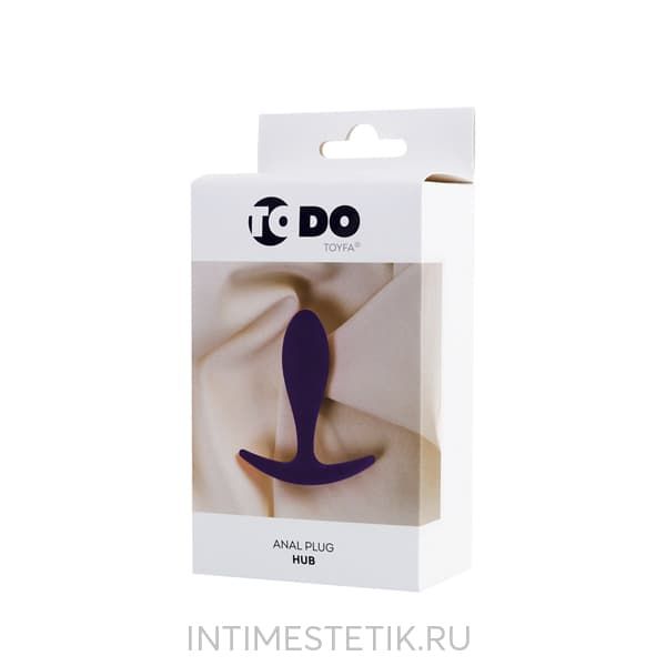 Маленькая анальная пробка TODO HUB - Фиолетовый