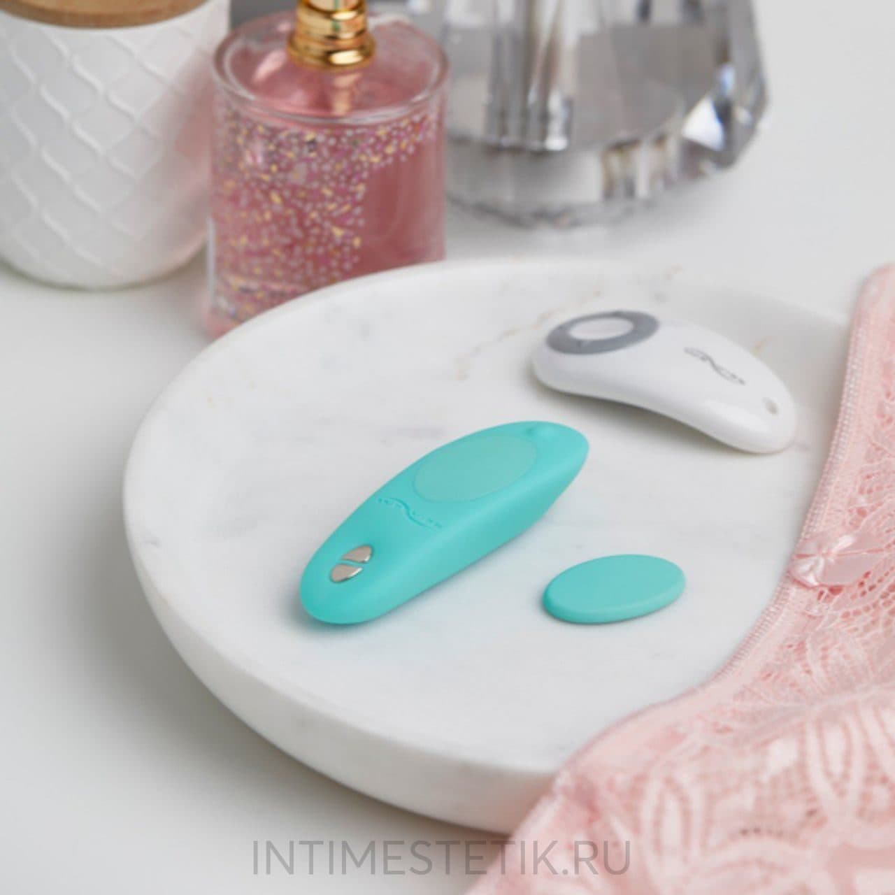 Клиторальный вибратор We-Vibe Moxie Aqua - Бирюзовый Клиторальный вибратор We-Vibe Moxie Aqua - Бирюзовый