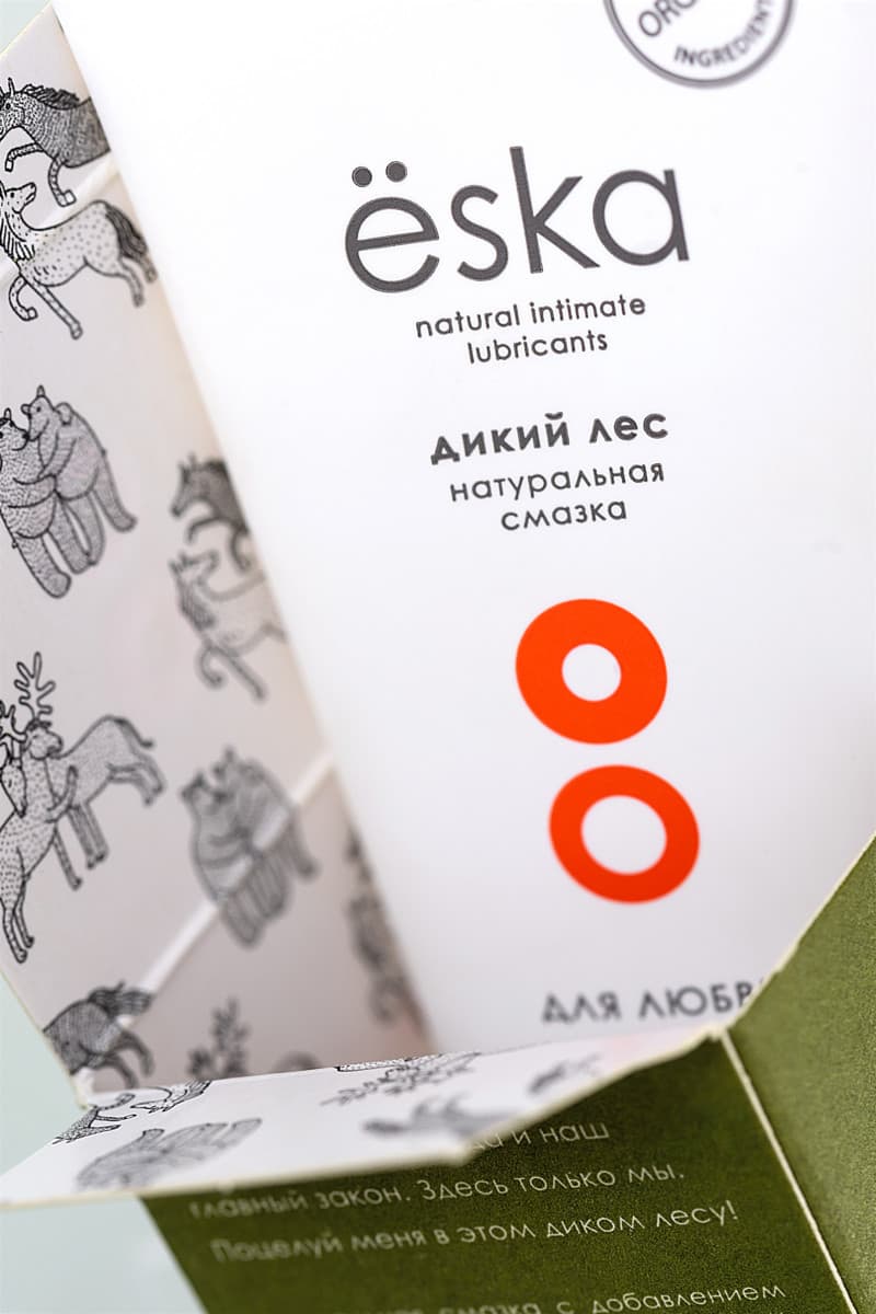 Анальная смазка Дикий лес Ёska на водной основе - 75 мл