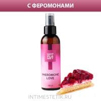 Массажное масло с феромонами Hot Planet Pheromone Love (малиновый пирог), 150 мл Массажное масло с феромонами Hot Planet Pheromone Love (малиновый пирог), 150 мл