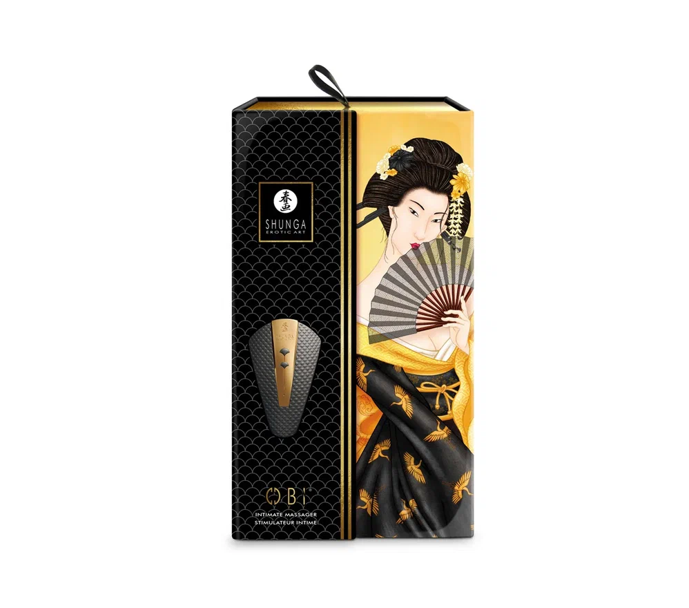 Вибромассажер OBI Shunga - Черный