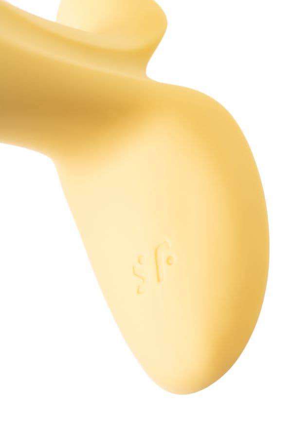 Satisfyer Intensity Plug - анальный плаг с приложением - Желтый Satisfyer Intensity Plug - анальный плаг с приложением - Желтый