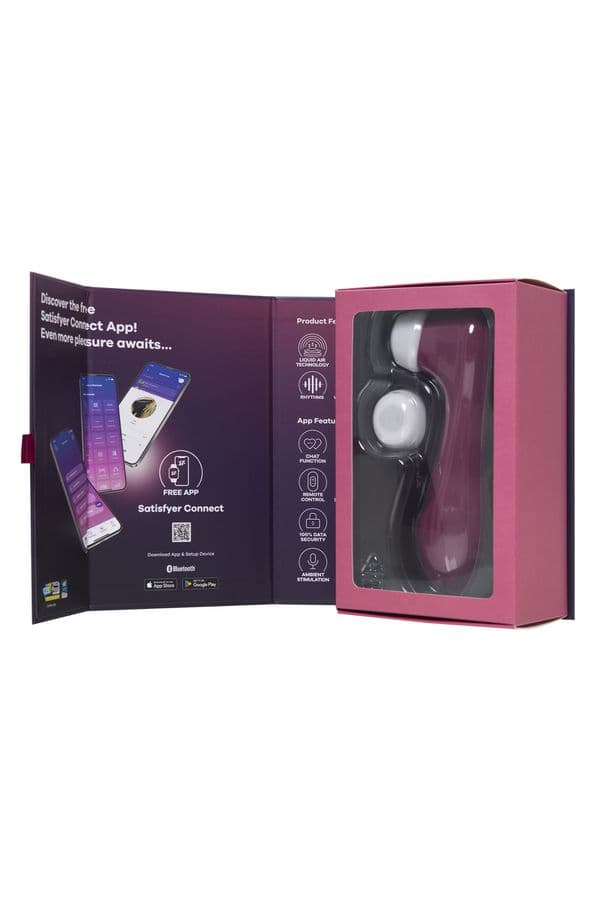 Вакуумный стимулятор клитора 3в1 Satisfyer Pro 2 Generation 3 App - Ягодный Вакуумный стимулятор клитора 3в1 Satisfyer Pro 2 Generation 3 App - Ягодный