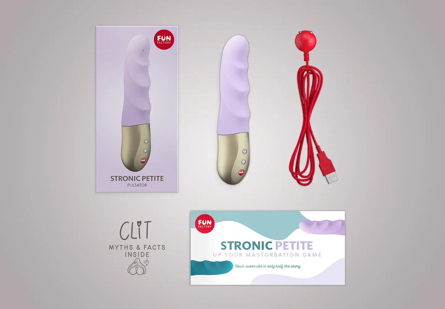 Мини-пульсатор STRONIC PETITE Fun Factory - Сиреневый Мини-пульсатор STRONIC PETITE Fun Factory - Сиреневый