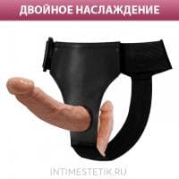 Двусторонний страпон PRETTY LOVE Ultra Passionate Harness Двусторонний страпон PRETTY LOVE Ultra Passionate Harness