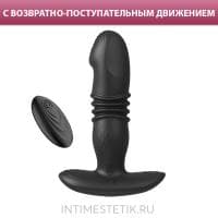 Вибропробка Eroticon Enna с фрикциями и пультом ДУ Вибропробка Eroticon Enna с фрикциями и пультом ДУ
