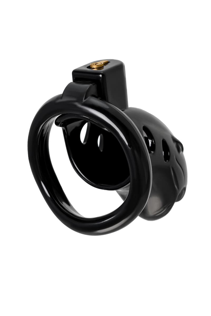 Мужской пояс верности BLACK&RED BY TOYFA пластиковый - Черный