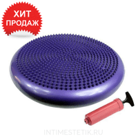 Фиолетовая подушка для тренировки мышц тазового дна Leten Passive Kegel Training