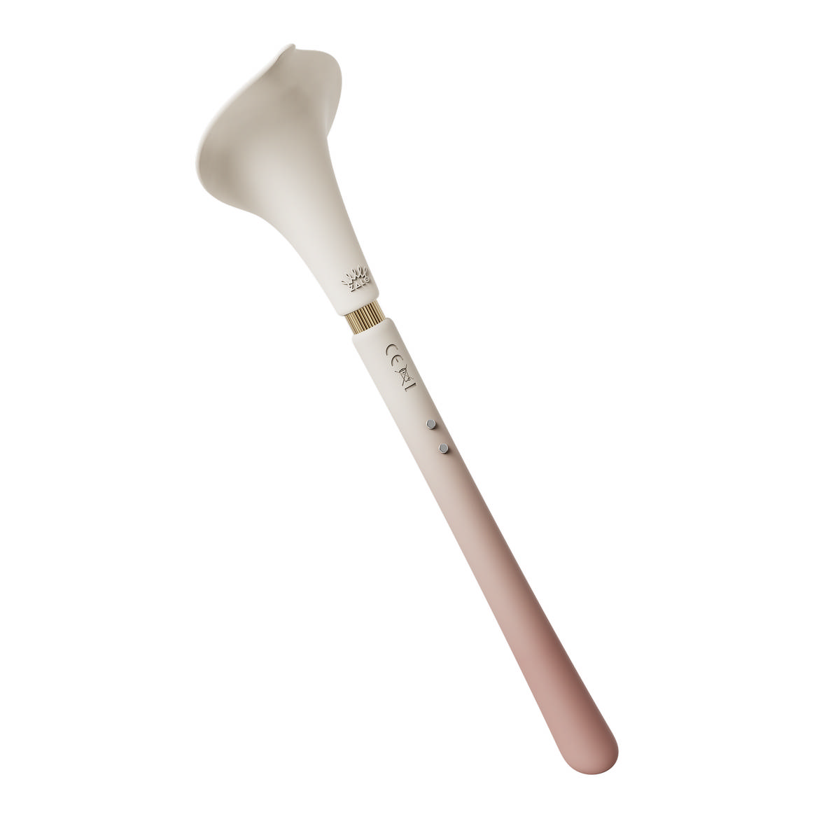 CALLA ZALO - двусторонний вибратор в виде изящного цветка - Бежевый/Розовый CALLA ZALO - двусторонний вибратор в виде изящного цветка - Бежевый/Розовый