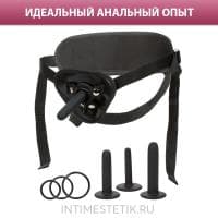 Набор для анального секса (страпон + 3 насадки) BOUNDLESS SILICONE PEGGING KIT Набор для анального секса (страпон + 3 насадки) BOUNDLESS SILICONE PEGGING KIT
