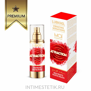 Жидкий вибратор MAI ATTRACTION RED FRUITS, 30 мл