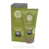 Расслабляющий анальный крем Shiatsu ANAL RELAX CREAM (унисекс), 50 мл Расслабляющий анальный крем Shiatsu ANAL RELAX CREAM (унисекс), 50 мл