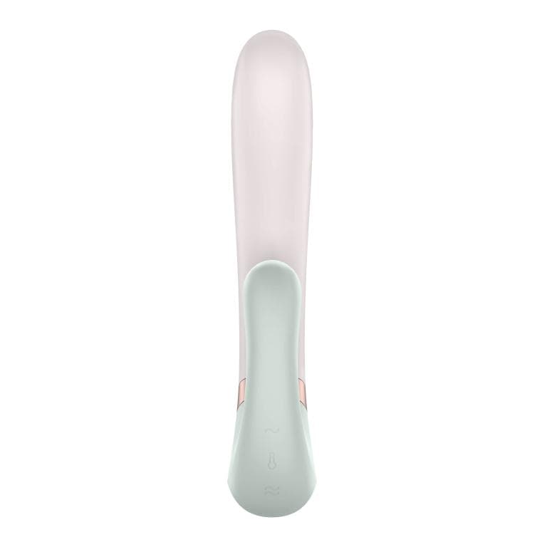 Вибратор-кролик Heat Wave Satisfyer - Мятный/Розовый Вибратор-кролик Heat Wave Satisfyer - Мятный/Розовый