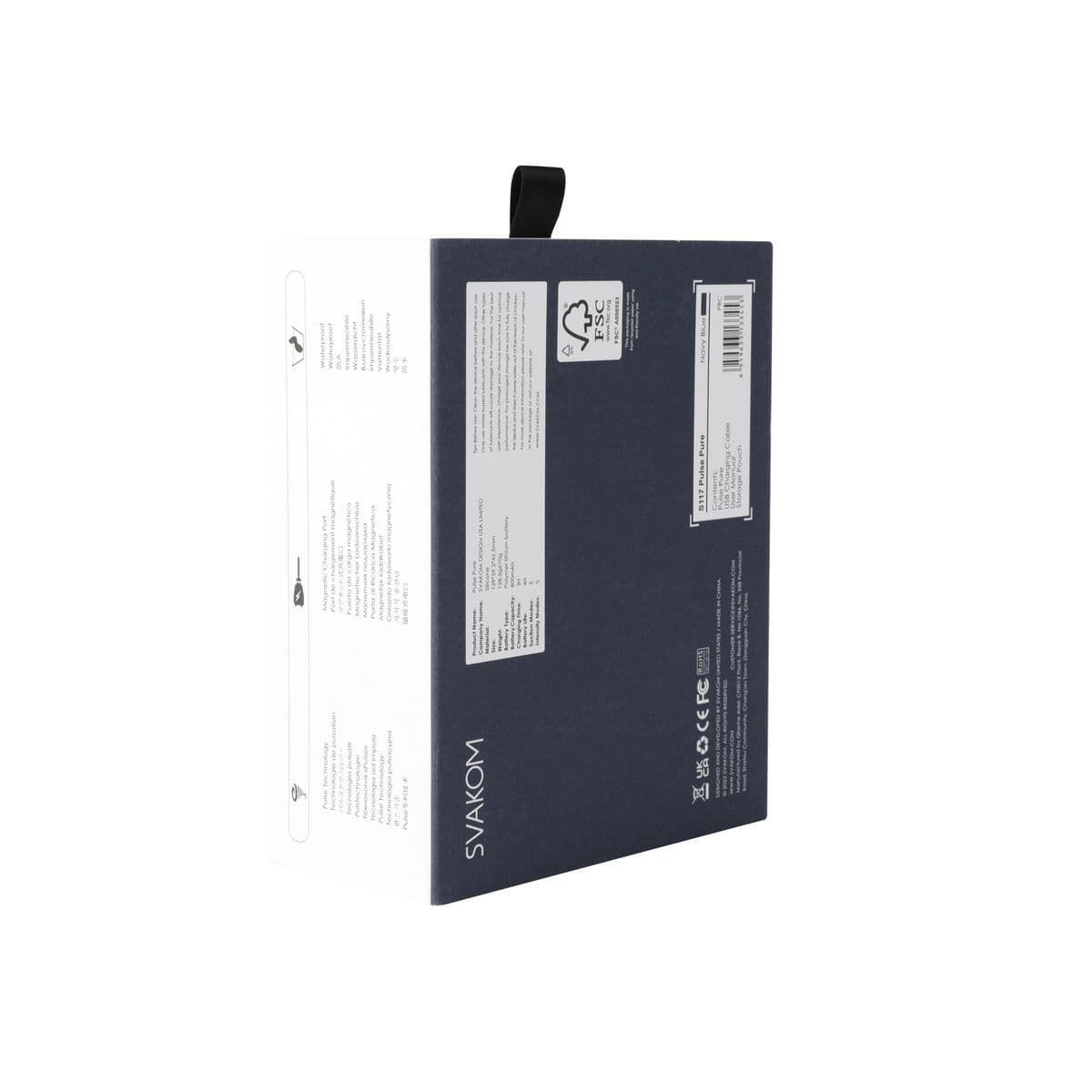 Svakom Pulse Pure - мембранно-вакуумный клиторальный стимулятор - Синий Svakom Pulse Pure - мембранно-вакуумный клиторальный стимулятор - Синий