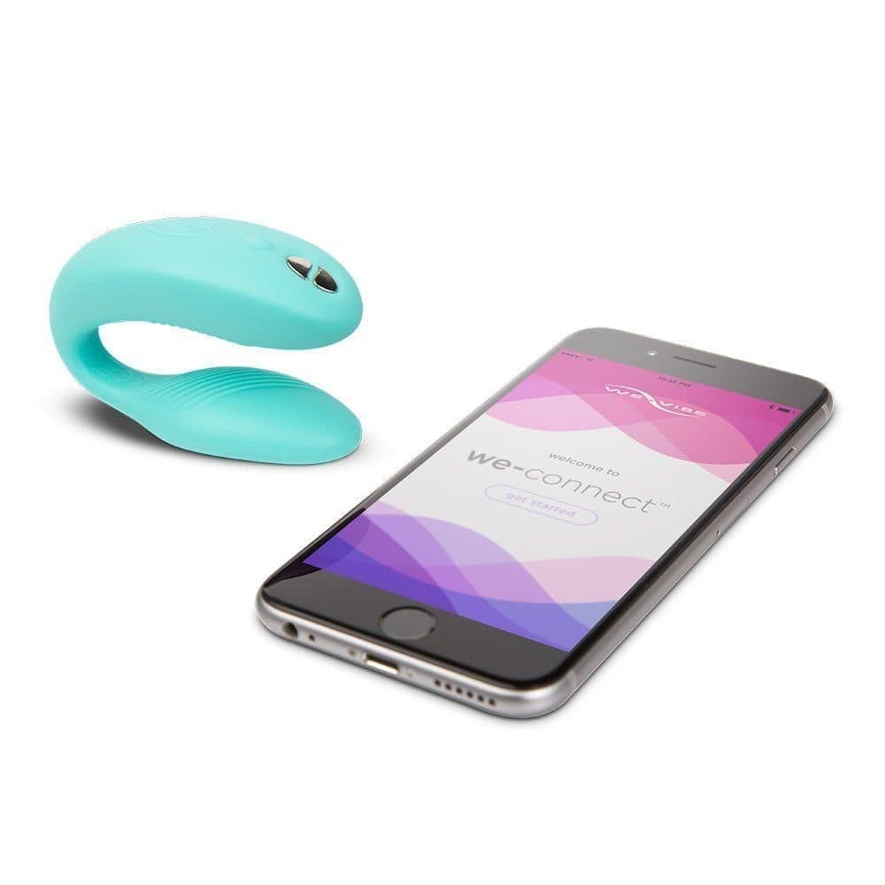 We-Vibe Sync - интерактивный вибратор для пар - Бирюзовый We-Vibe Sync - интерактивный вибратор для пар - Бирюзовый