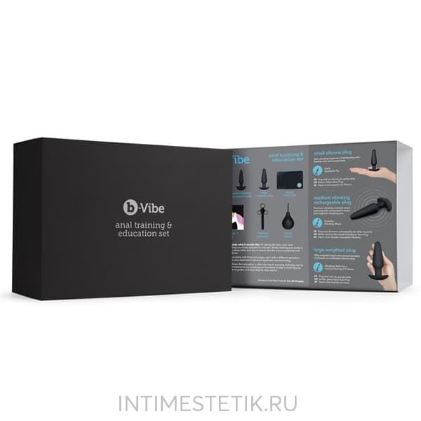 B-VIBE ANAL EDUCATION SET - Черный