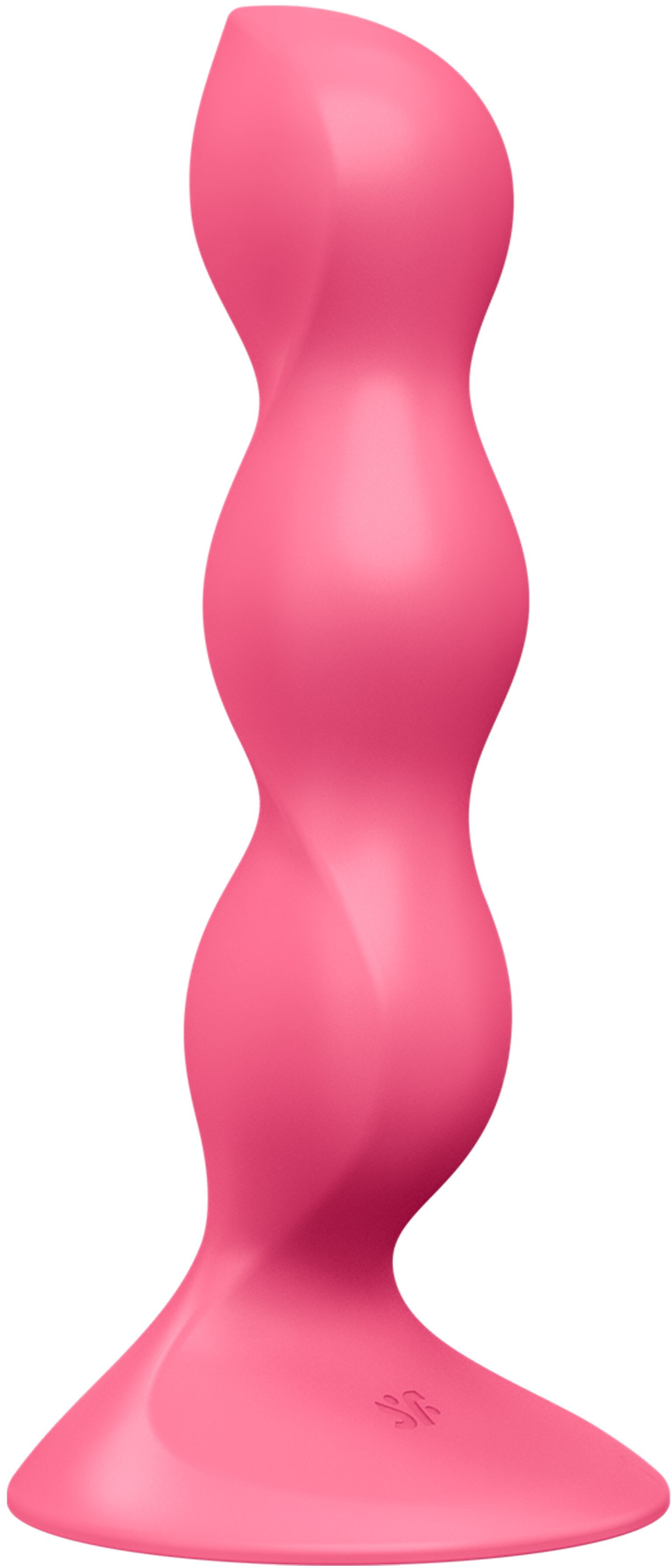 Satisfyer Triple Ball-R - дилдо с утяжеленными шариками - Розовый