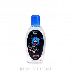Гель TOY SANITIZER strong антибактериальный, 50 мл Гель TOY SANITIZER strong антибактериальный, 50 мл