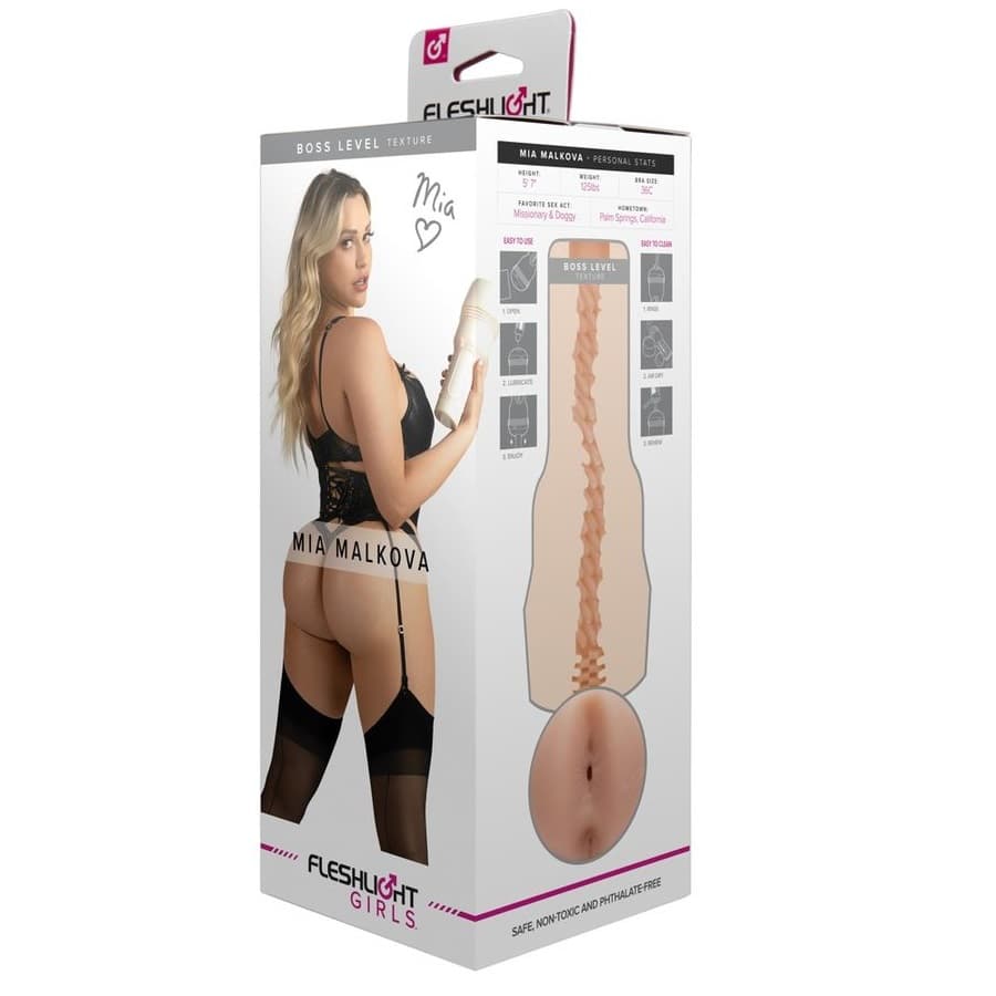 Fleshlight Girls Mia Malkova - реалистичный мастурбатор - BOSS LEVEL (анус) Fleshlight Girls Mia Malkova - реалистичный мастурбатор - BOSS LEVEL (анус)