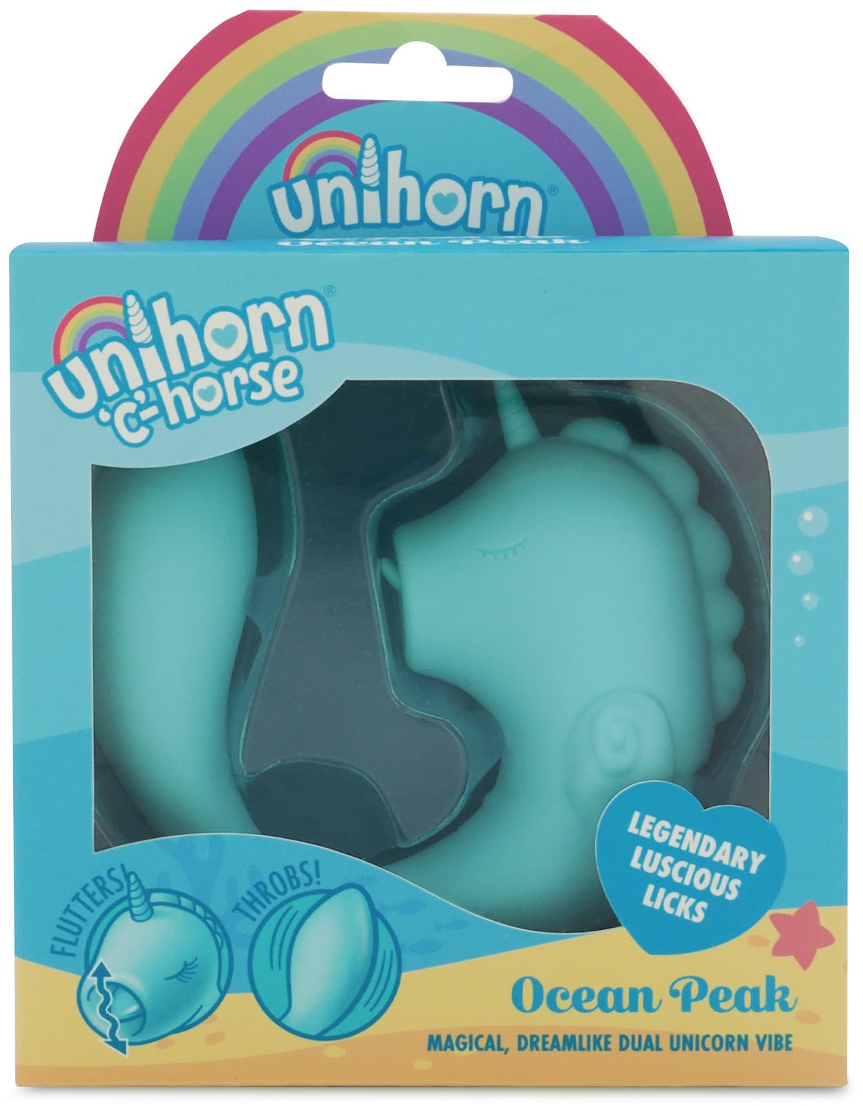Unihorn C-Horse - вибратор для двойной стимуляции - Ocean Peak