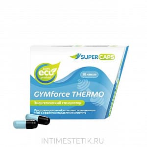 Энергетический стимулятор GYMforce Thermo 30 капсул