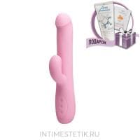 Вибратор с пульсацией и вращением Truman PrettyLove Вибратор с пульсацией и вращением Truman PrettyLove