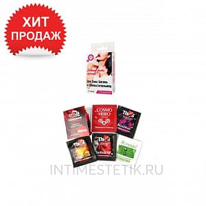 Набор "Для секс богинь и обольстительниц" (5 саше + подарок) Набор "Для секс богинь и обольстительниц" (5 саше + подарок)