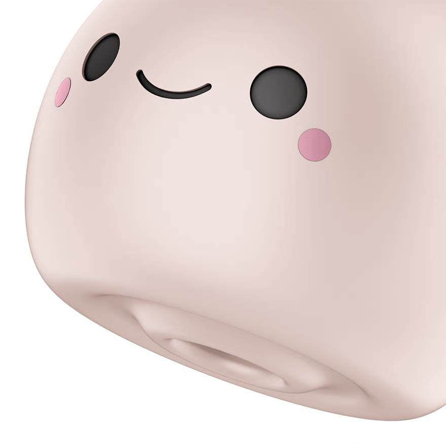 Satisfyer Mochi - вакуумный стимулятор с вибрацией - Бежевый